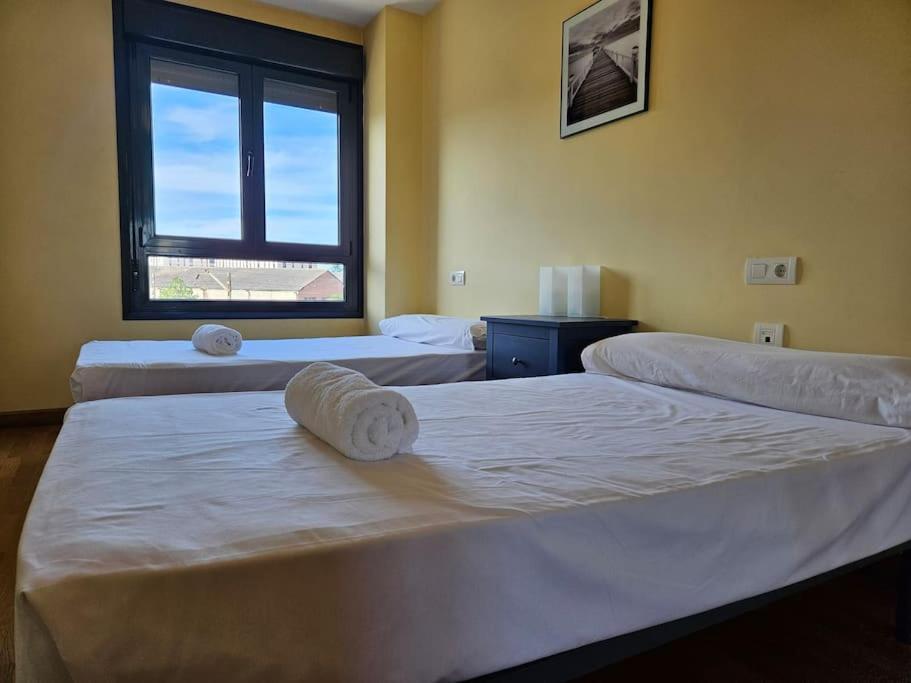 1A106 Amplio Y Comodo Apartamento Gijon Luaran gambar